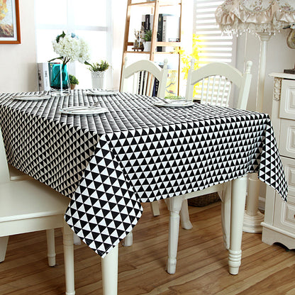 Geometrisches Design Tischdecke