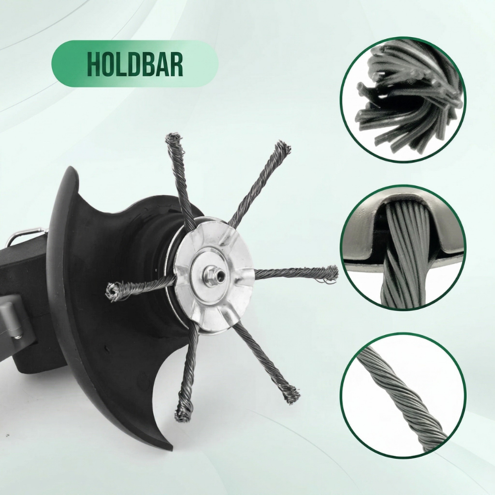 CutForge™ Trimmer-Ersatzkopf aus Stahldraht | Brehn