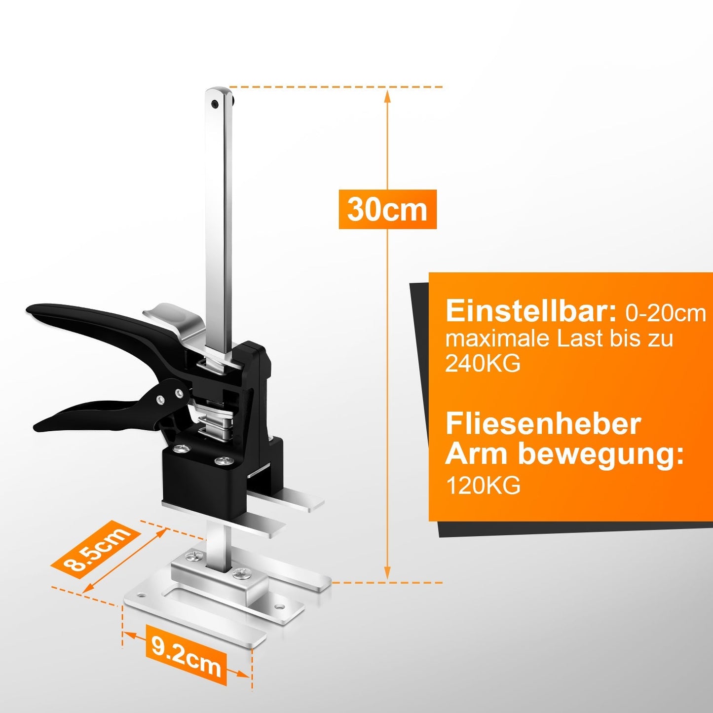 2 Stück Arm Handwerkzeugheber | Brehn
