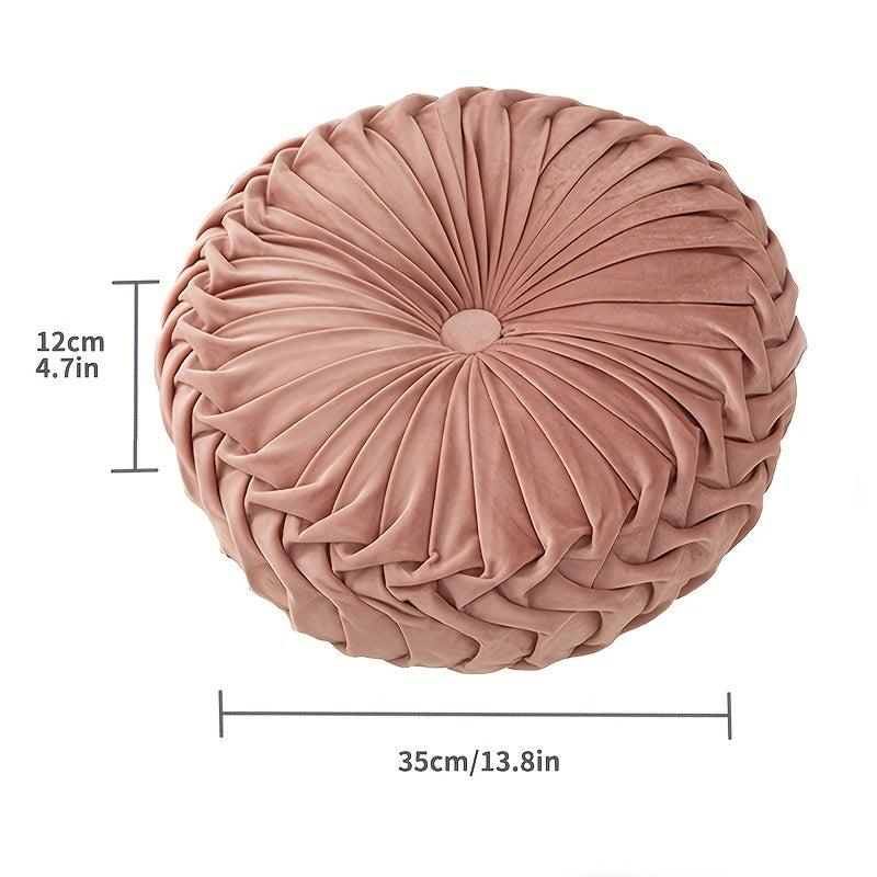 Brehn | VelvetPumpkin Kissen - Luxuriöses Plüschkissen für Komfort