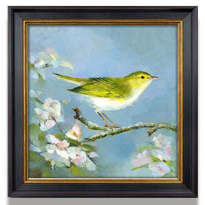 Eingerahmte Vogel Kunstwerk