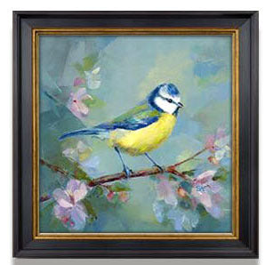 Eingerahmte Vogel Kunstwerk