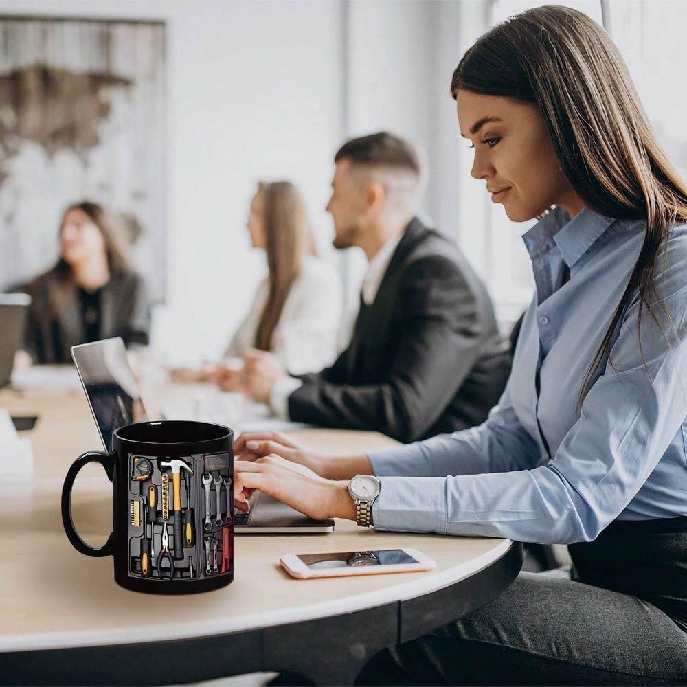 CraftMaster Precision Mug — Feier deine Macher-Power bei jedem Schluck mit robustem Style | Brehn