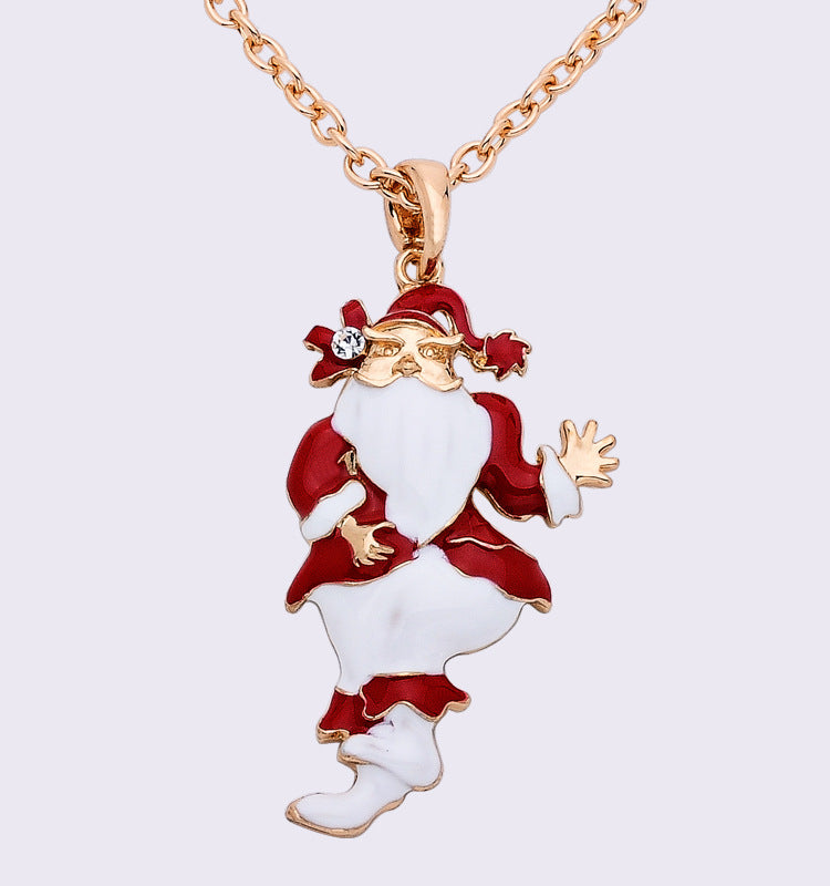 Brehn | Weihnachts Halskette Santa Pullover Kette