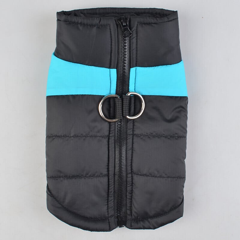 XXL Dog Vest Outdoor S-7XL | Warmer, Waterproof Dog Coat with Integrated Leash Attachment
