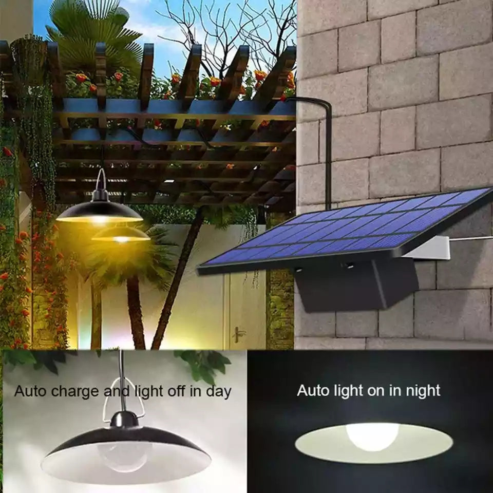 SolarDuo LED Lamp Set auf Solarenergie mit Fernbedienung | Brehn
