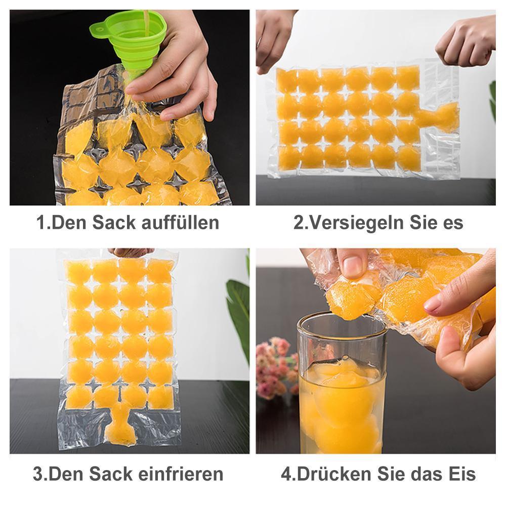Selbstverschließender Eiswürfelschalenbeutel | Brehn