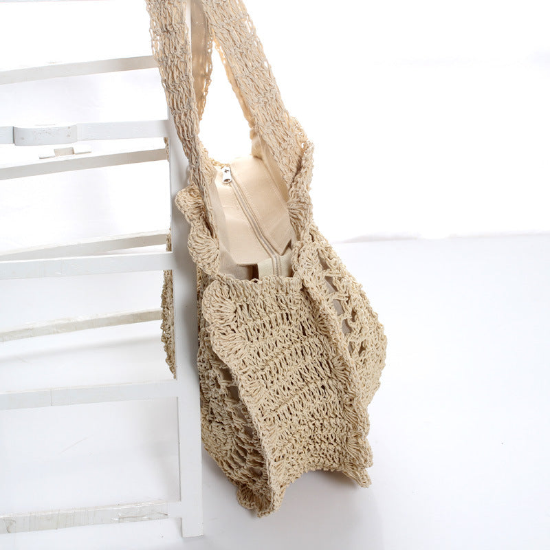 Handgefertigte Strandtasche Brehn