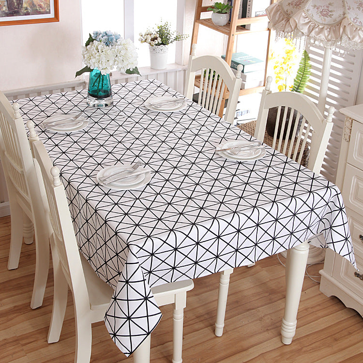 Elegante geometrische Muster Tischdecke