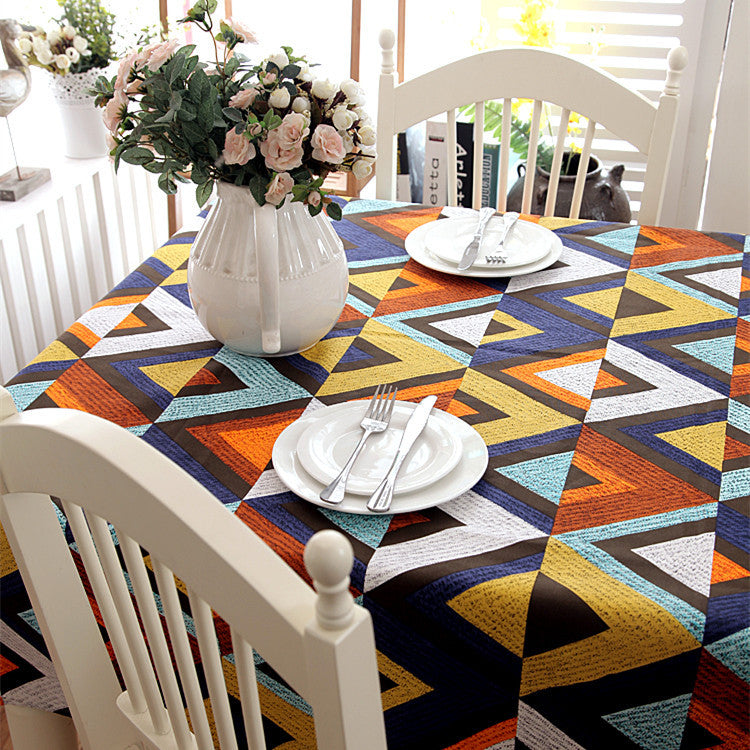 Geometrisches Muster Tischdecke