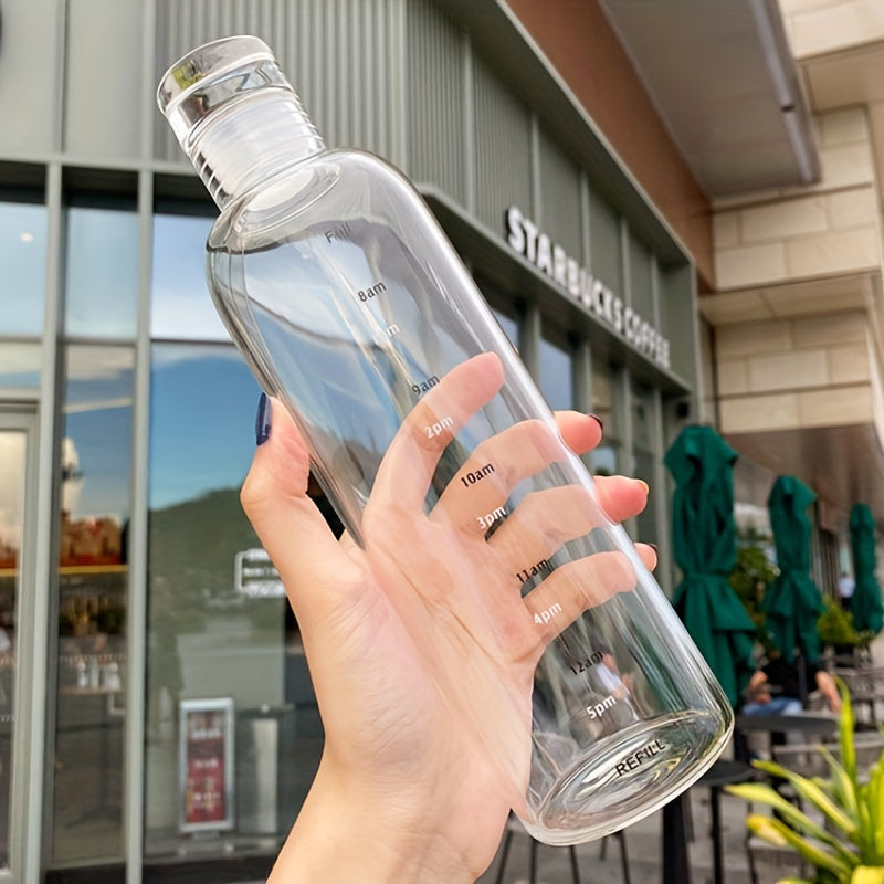 Trinkflasche mit Zeitmarkierungen 500/700 ml | Brehn