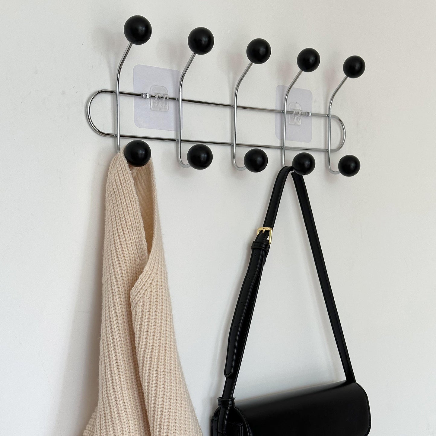 Wand spurlose Haken spurlose Nagel Eisen dekorativer Aufbewahrung Mantel Haken Ankleidezimmer