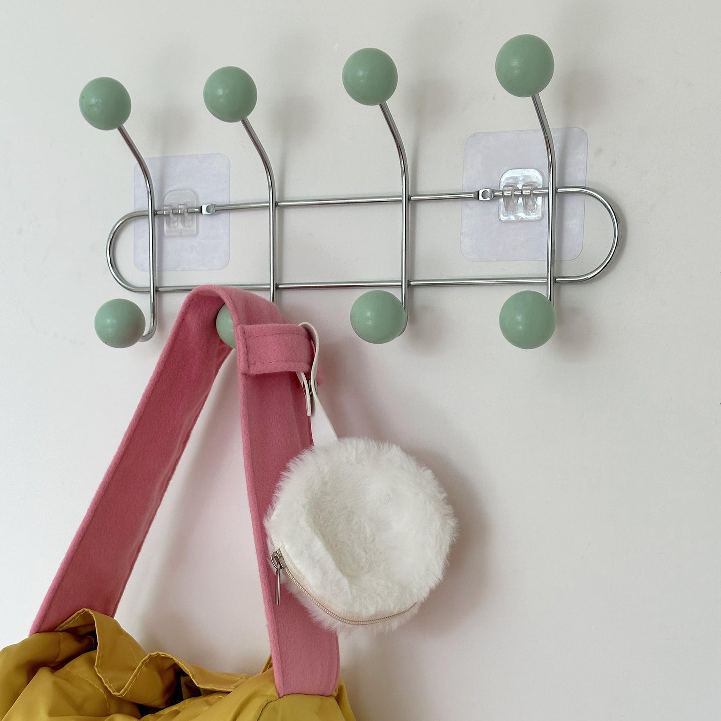 Wand spurlose Haken spurlose Nagel Eisen dekorativer Aufbewahrung Mantel Haken Ankleidezimmer