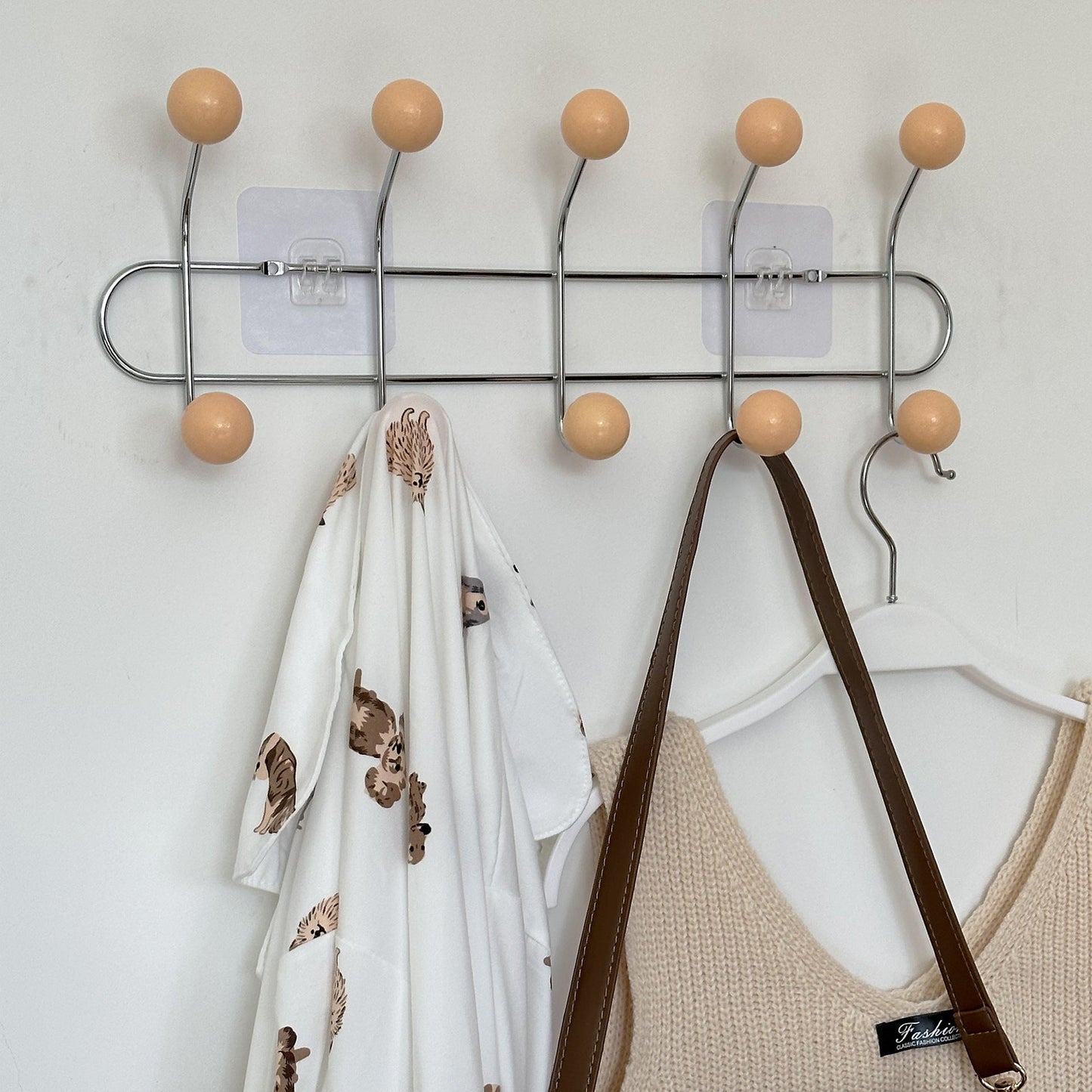 Wand spurlose Haken spurlose Nagel Eisen dekorativer Aufbewahrung Mantel Haken Ankleidezimmer