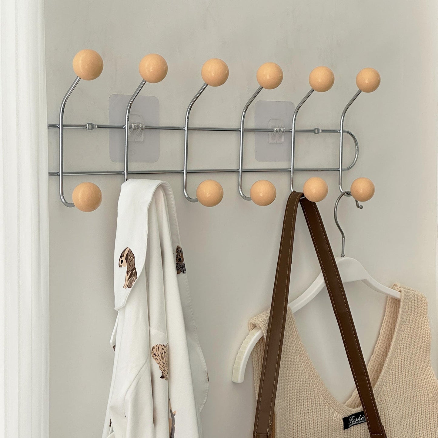 Wand spurlose Haken spurlose Nagel Eisen dekorativer Aufbewahrung Mantel Haken Ankleidezimmer