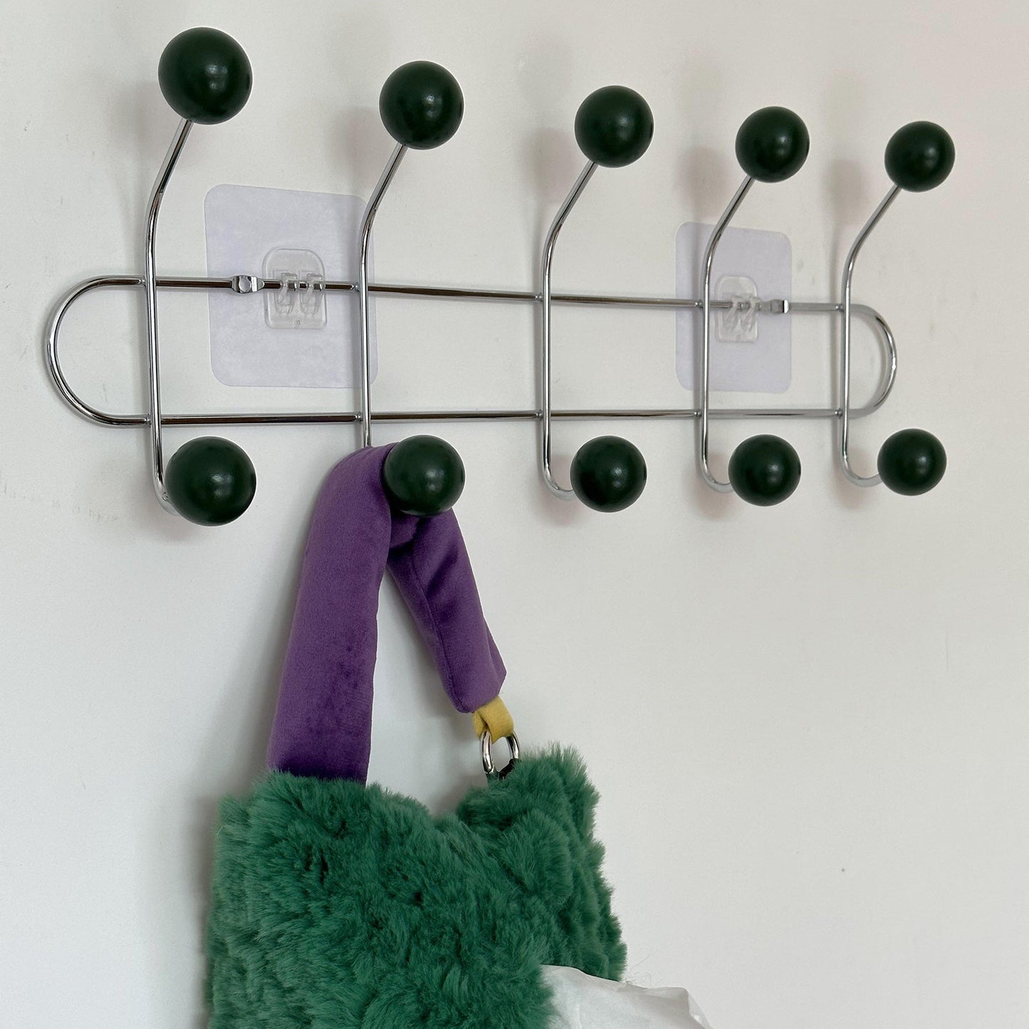 Wand spurlose Haken spurlose Nagel Eisen dekorativer Aufbewahrung Mantel Haken Ankleidezimmer
