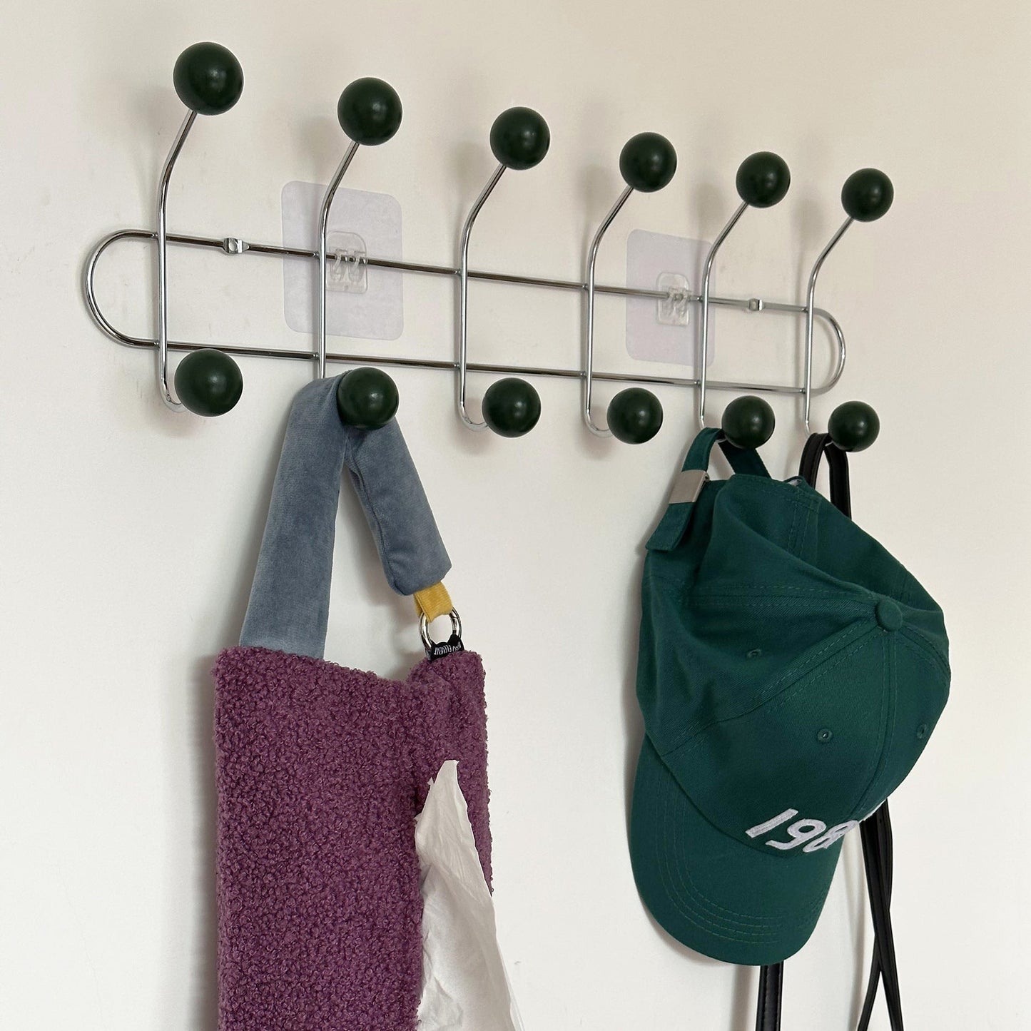 Wand spurlose Haken spurlose Nagel Eisen dekorativer Aufbewahrung Mantel Haken Ankleidezimmer