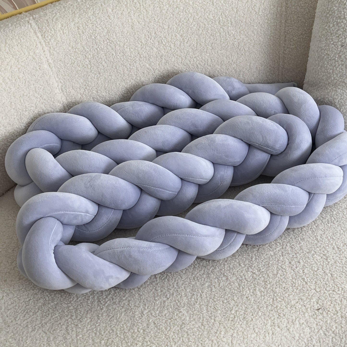 Brehn | WaveCushion - Moderner Waschbarer Bodenkissen mit Geometrie