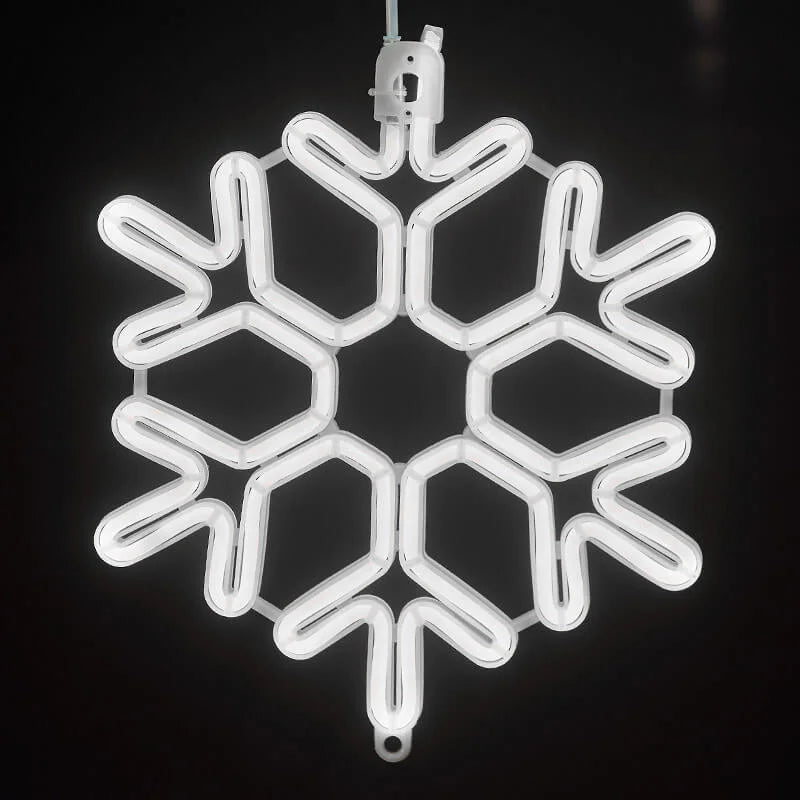 Wasserdichte LED Schneeflockenlichter für festliche Winterdekoration