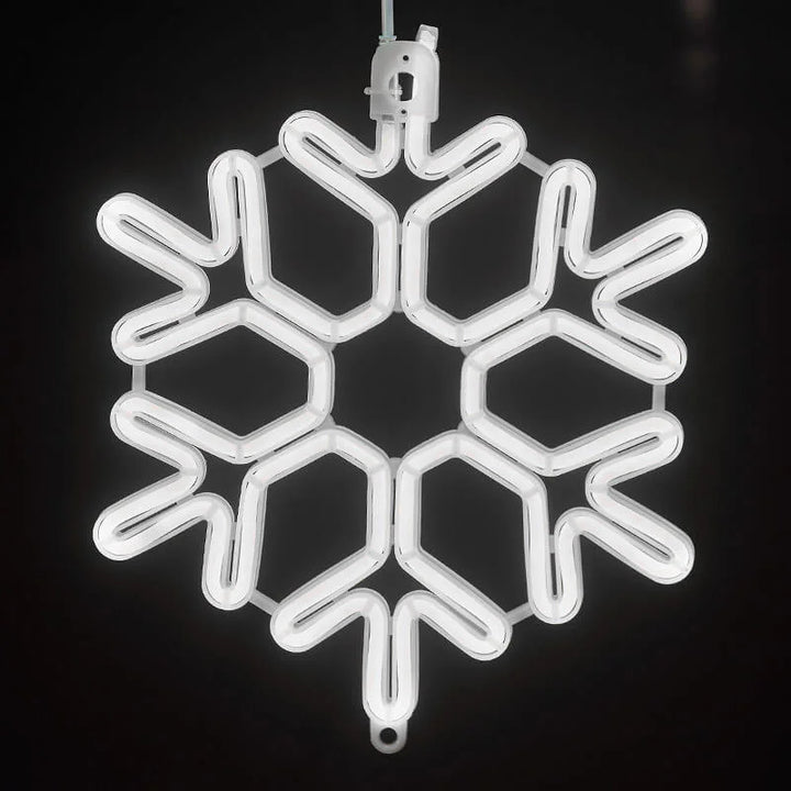 Wasserdichte LED Schneeflockenlichter für festliche Winterdekoration