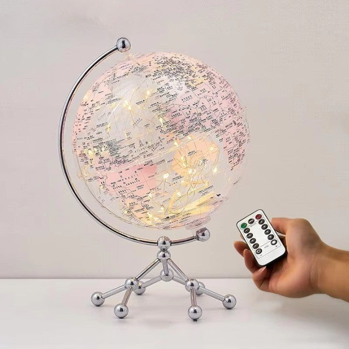 Golden Sail Weltkarte Dekor LED Licht | Brehn