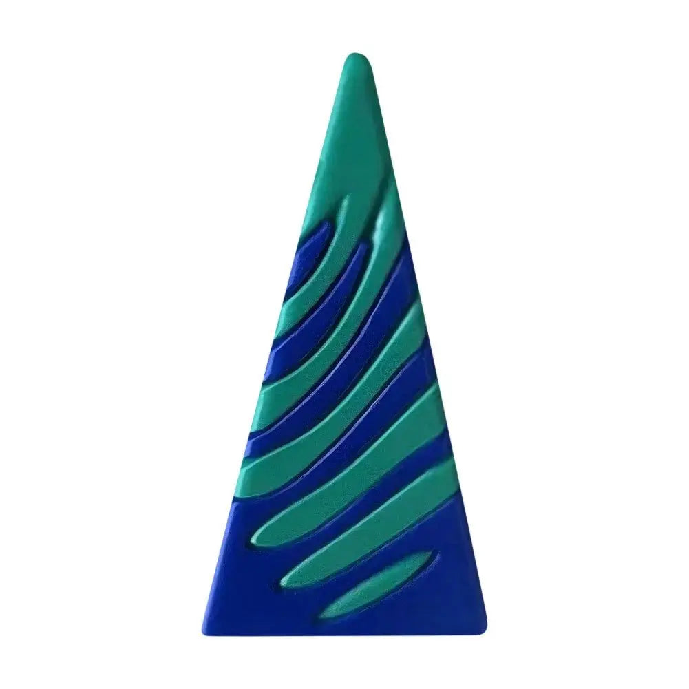 3D-gedrucktes spiralförmiges Kegel-Pyramiden-Spielzeug – Einzigartige visuelle Magie Schreibtischskulptur
