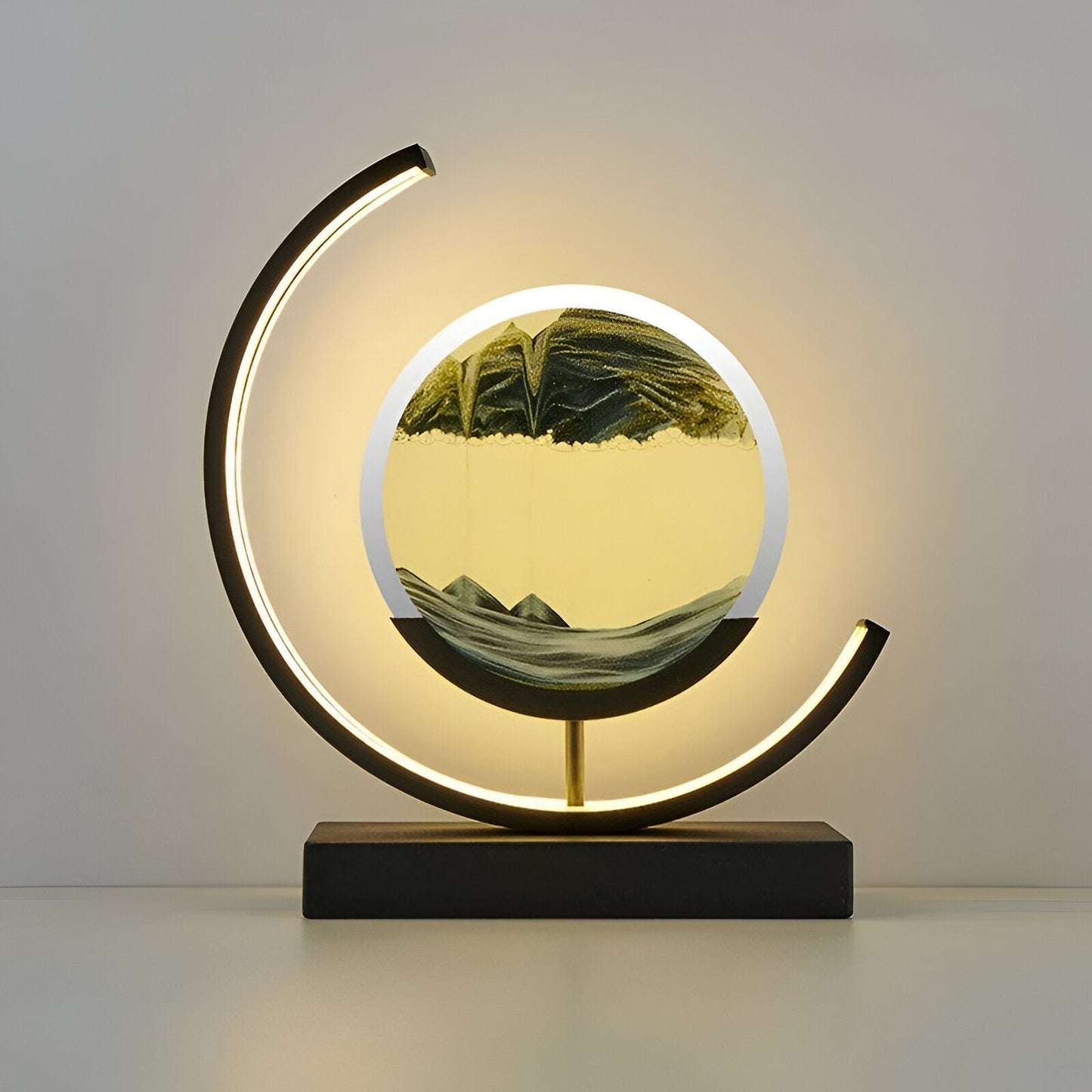 Brehn | SandLamp | Dimmbare LED-Sandlampe mit Touch Control