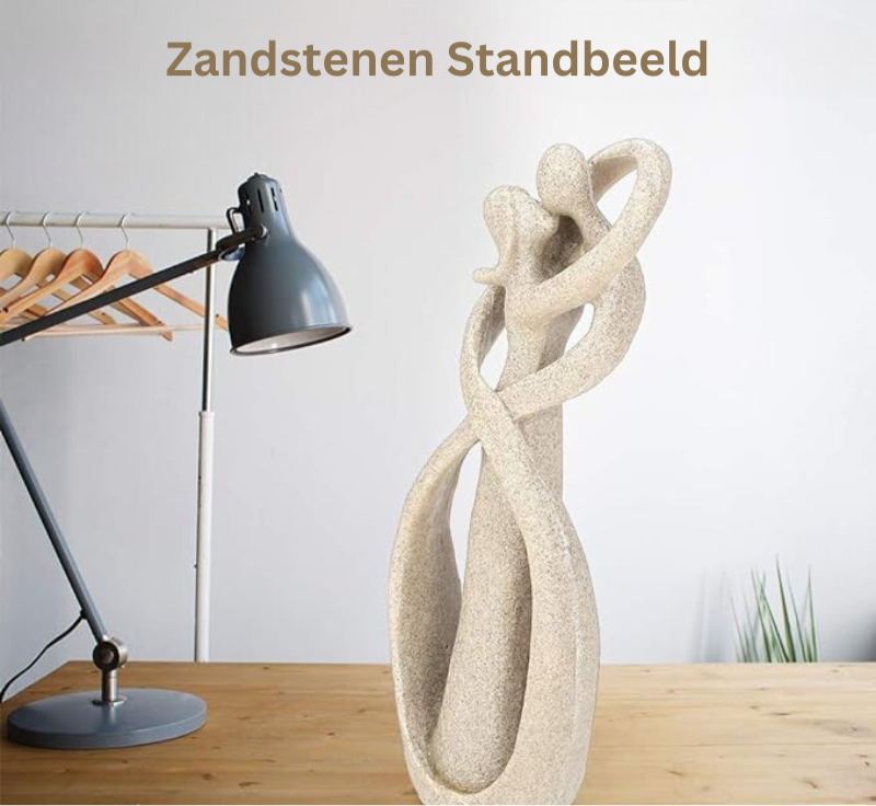 Brehn | Ewige Umarmung | Abstrakte Figur | Zeitlose Liebe | Einzigartiges Geschenk