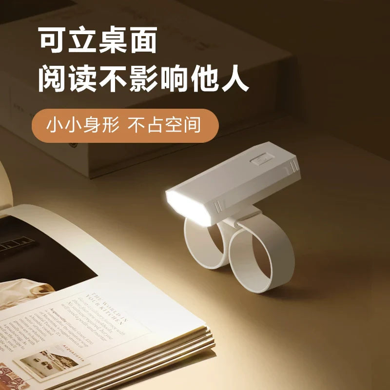 Brehn | Tragbare Handgelenk-Lampe USB Mini Schreibtischlampe für das Lesen im Wohnheim und nachts