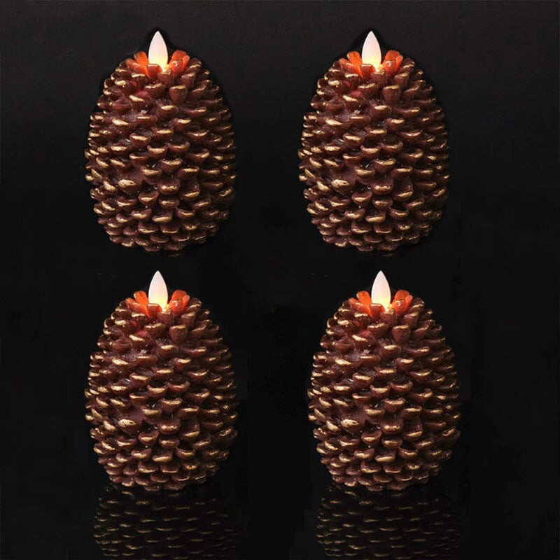 Brehn | Tannenzapfen & Baum LED Kerzen