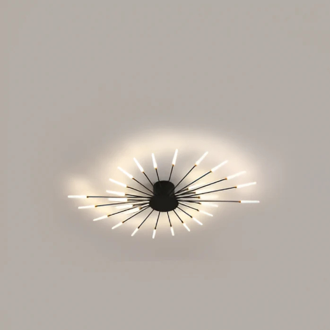 Brehn | Luxuriöse LED-Deckenlampe | Stilvolles Deckenlicht für das Wohnzimmer