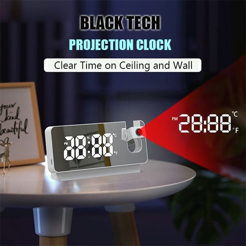 Smart Digital Projection Clock | Brehn