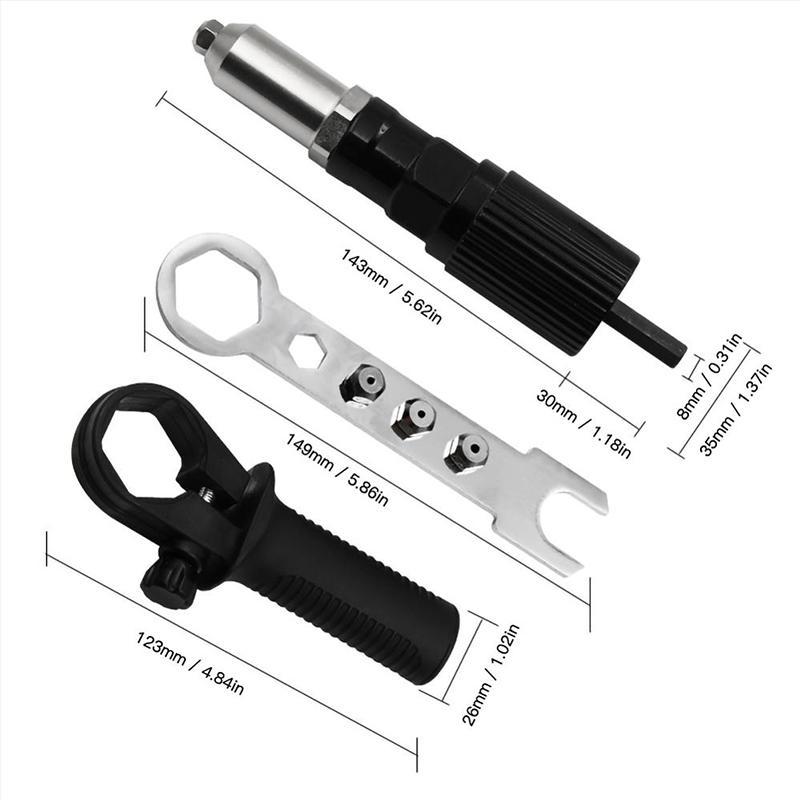 Brehn | Professionelles Nietenzangenadapter-Kit