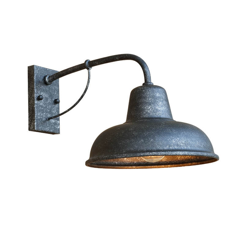 Vintage Iron Barn Wasserdicht Außen 1-Licht Wand Sconce Lampe | Brehn
