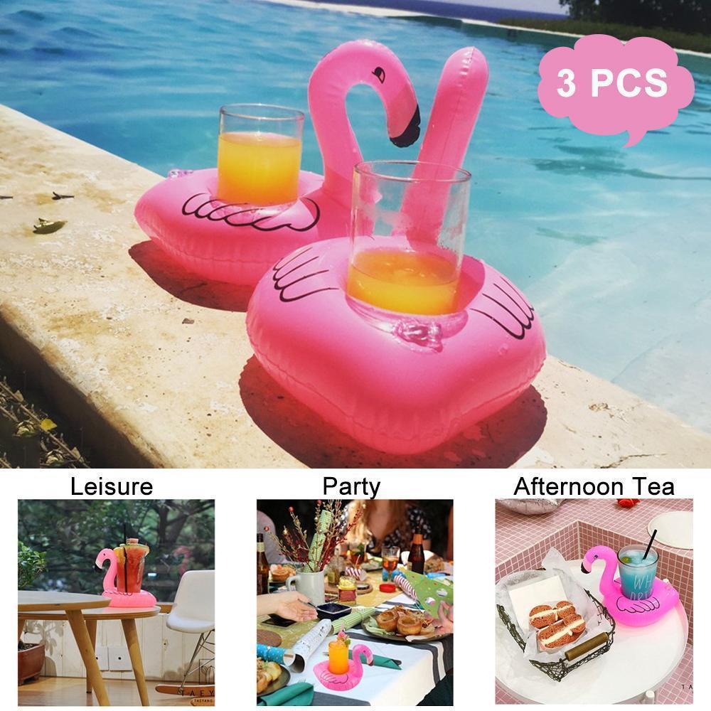 Brehn | Aufblasbarer Flamingo-Pool-Schwimmring