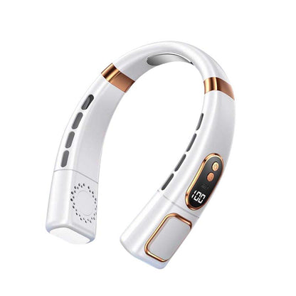 Blade-less hängender Nackenventilator mit digitaler Anzeige und Licht | Brehn