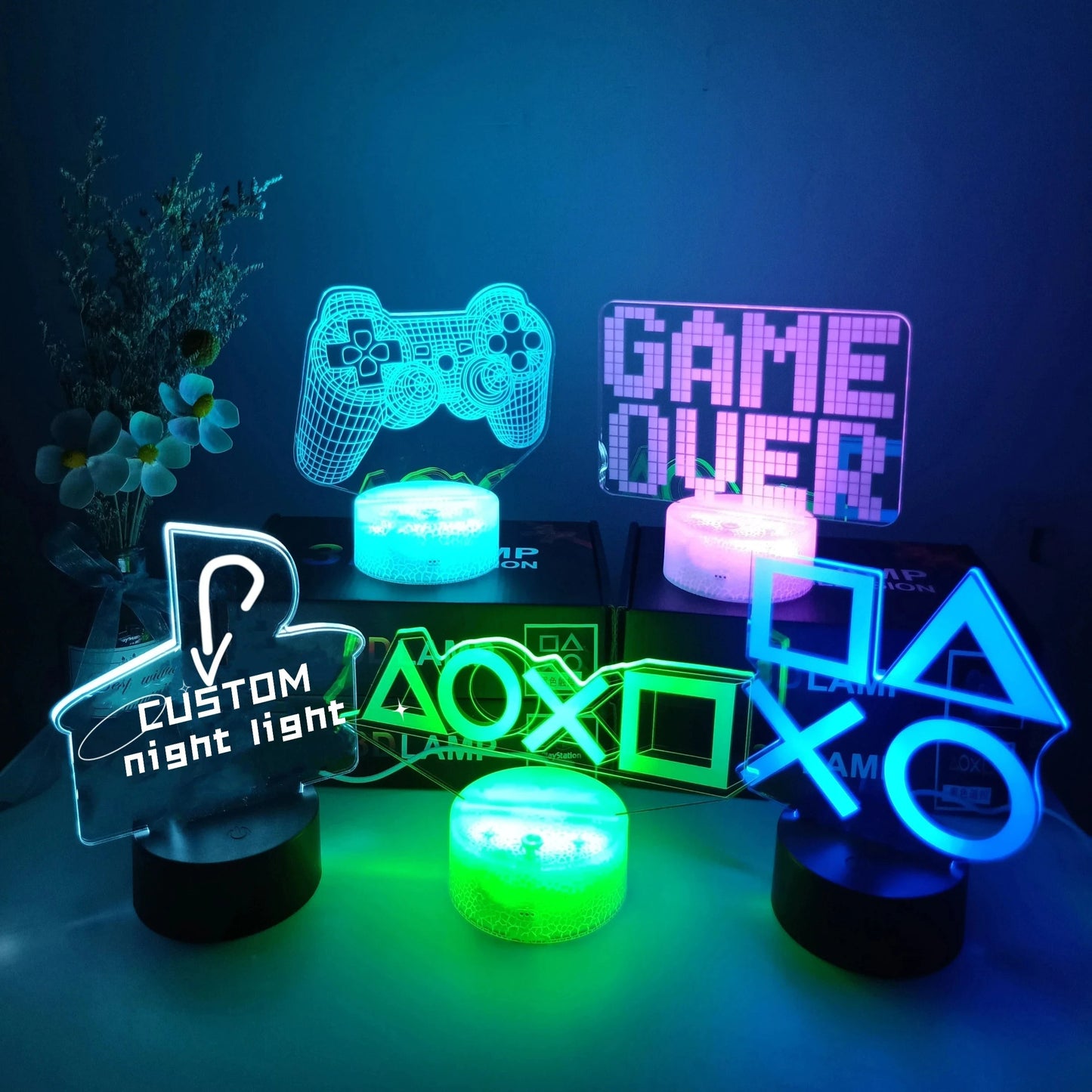 Gamer 3D LED Lampen | Brehn
