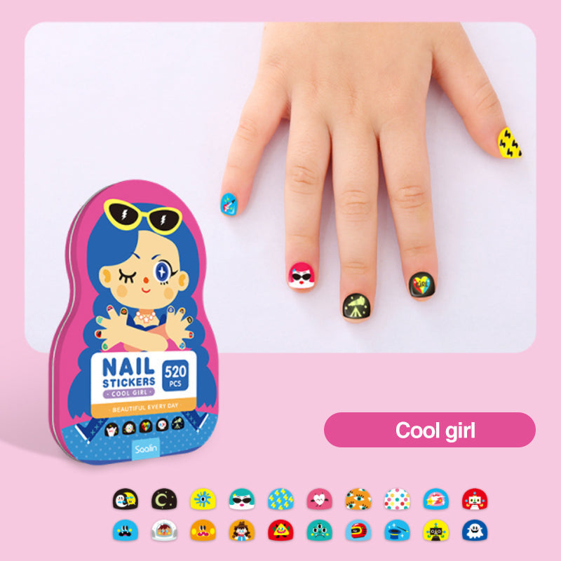 Nagelsticker für Kinder (120 Stück)