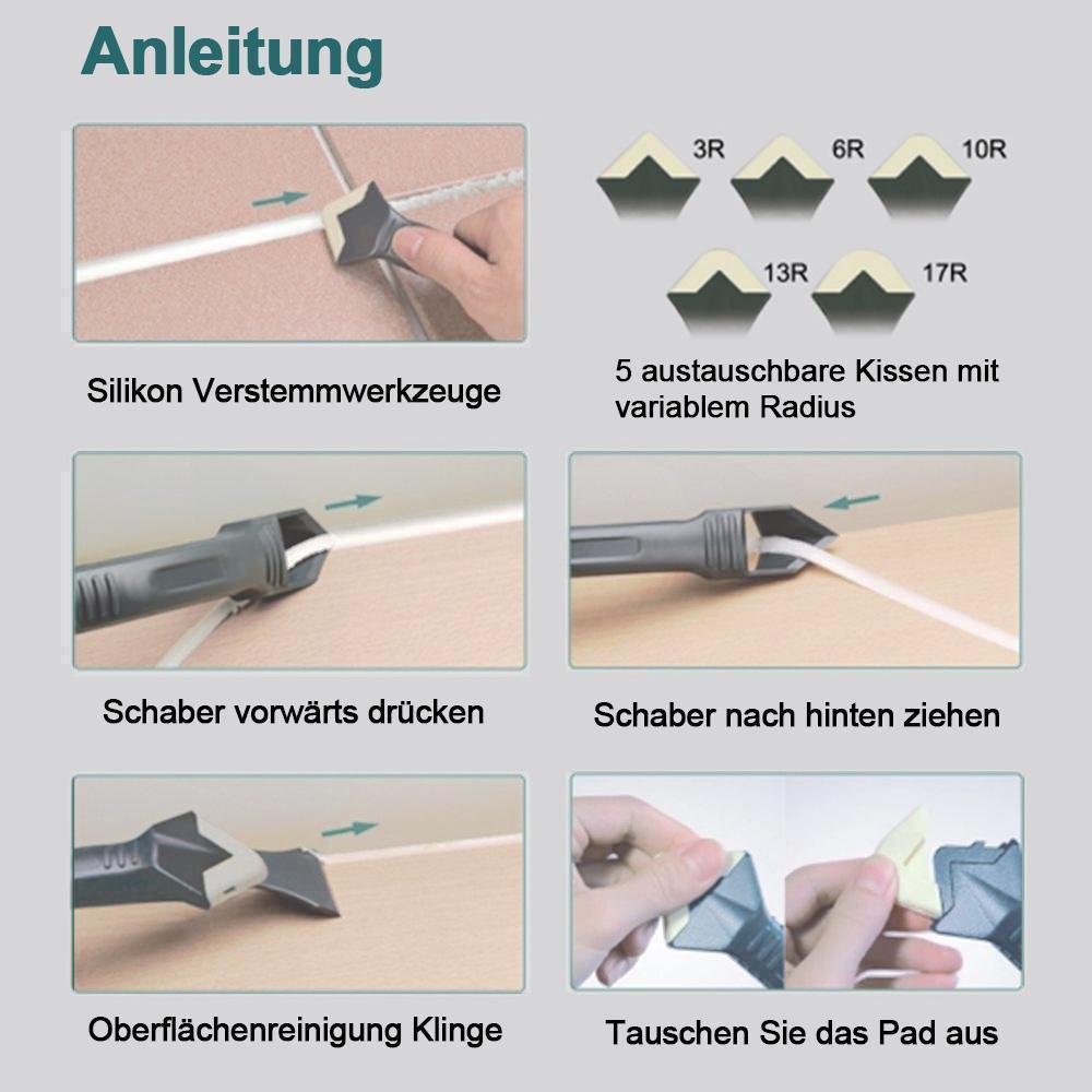 Domom 3 in 1 Silikon Verstemmwerkzeuge | Brehn