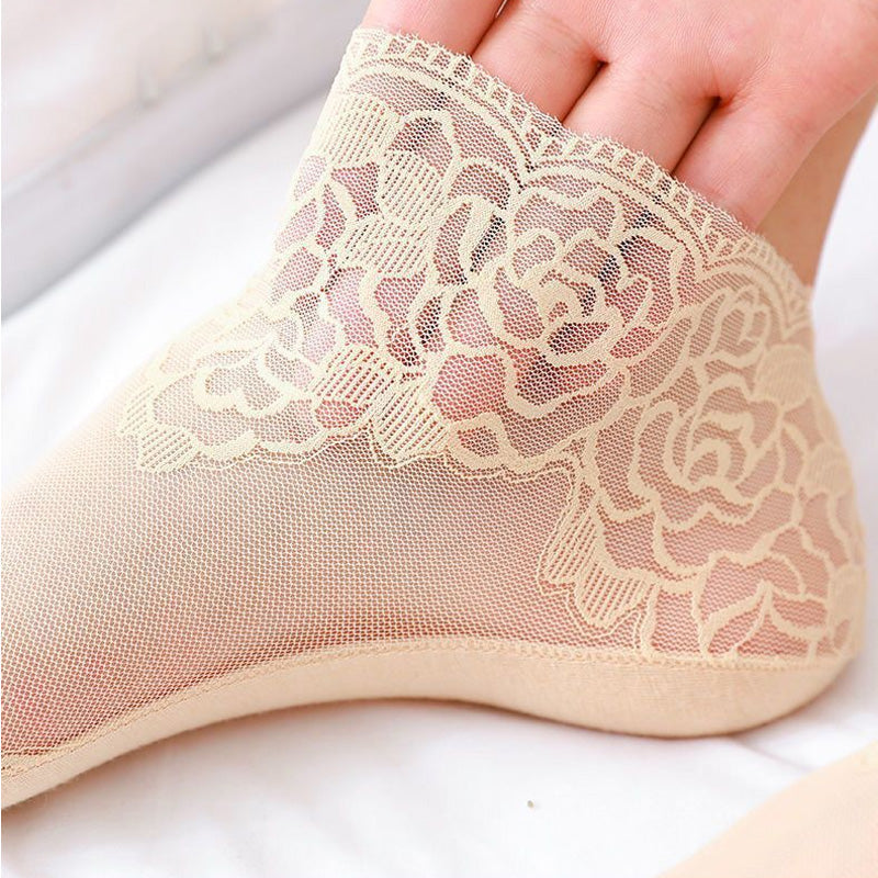 Brehn | Damenmode Spitze Socken (6 Paare)