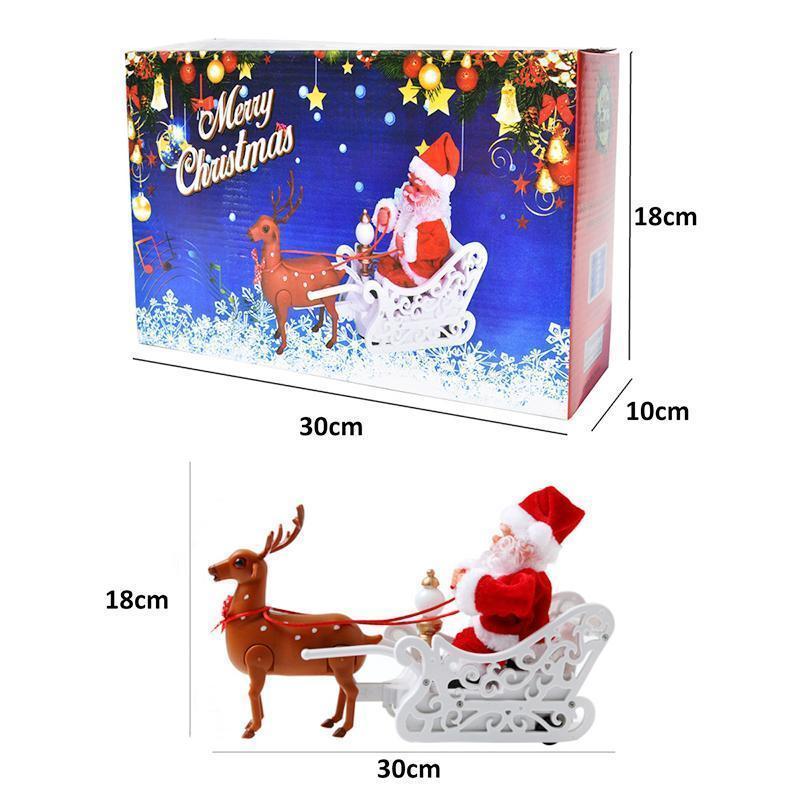 Elektrische Santa Claus Spielzeuge Musik Rentier | Brehn