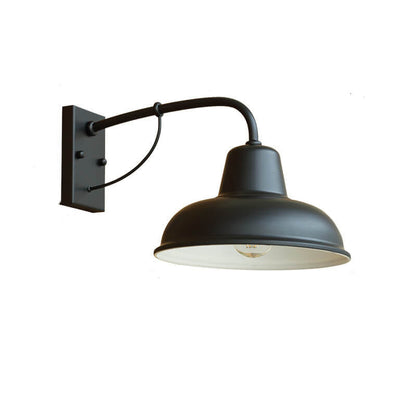 Vintage-Wandleuchte im Scheunenstil aus Eisen, wasserdicht, für den Außenbereich, 1-flammig
