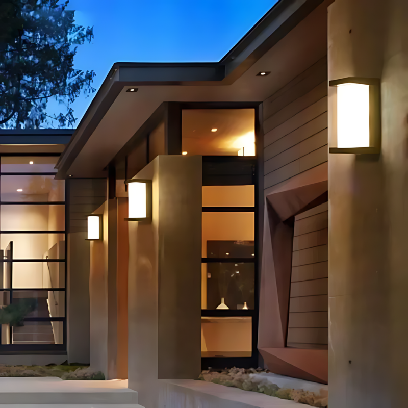 Outdoor LED Bewegungsmelderlicht mit IP65 Schutz und energieeffizientem Design
