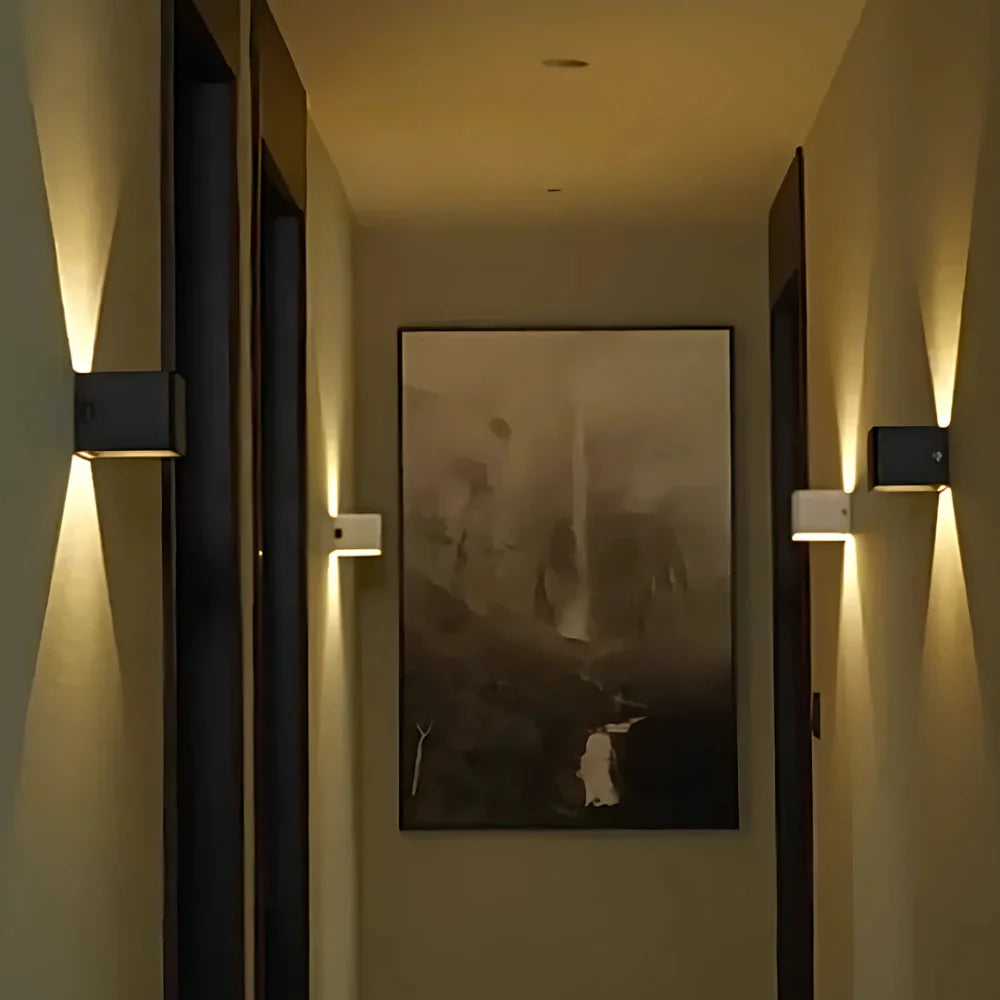 Architektonische Wandwürfelleuchte | Brehn