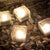 Square Creative Ice ock LED Waterproof Smart Solar Outdoor Lighting