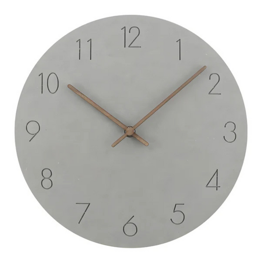 Große Holzwand Uhr – Minimalistisches Design mit stillem Bewegung | Brehn
