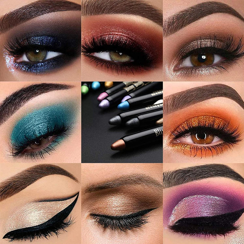 15-Farben-Highlighter-Lidschattenstift