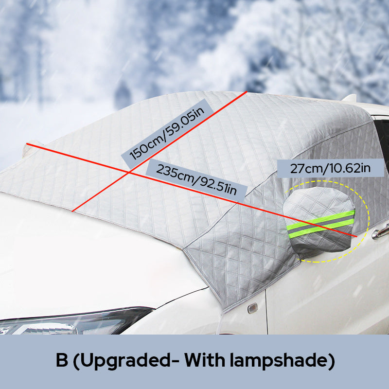 Brehn | LuxGuard Windschutzschutz | Halten Sie Ihr Fahrzeug mit einer langlebigen und wetterbeständigen Abdeckung für optimale Sicherheit und Komfort geschützt.