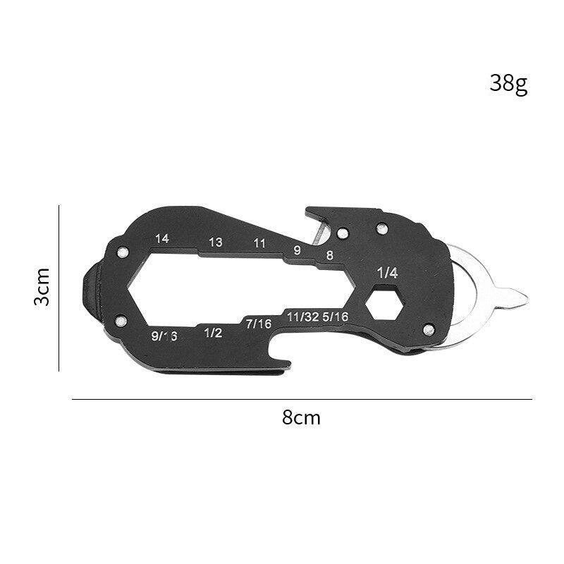 8in1 Multifunktionales Outdoor Heimwerker Werkzeug | Brehn