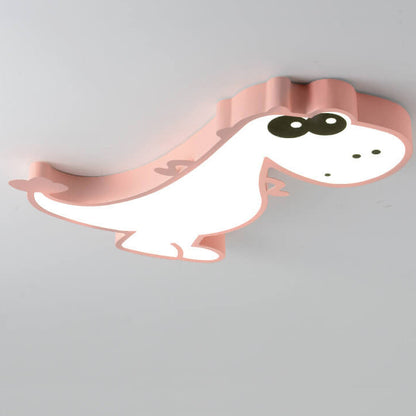 DinoBright LED-Deckenleuchte | Kreatives Dinosaurier-Design | Kinderzimmerlampe | Warmweißes Licht | Dimmbar
